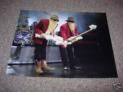 ZZ Top Billy Gibbons Live 11x14 Promo Combo Photo Poster painting #36