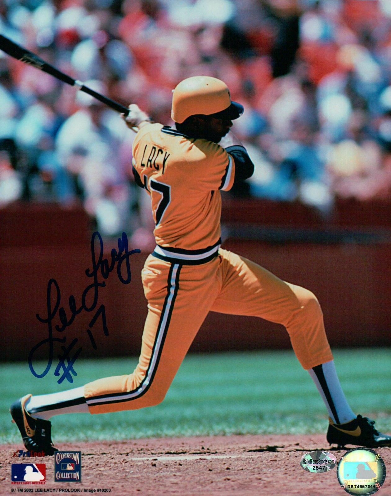 Lee Lacy Signed 8X10 Photo Poster paintinggraph Autograph #17