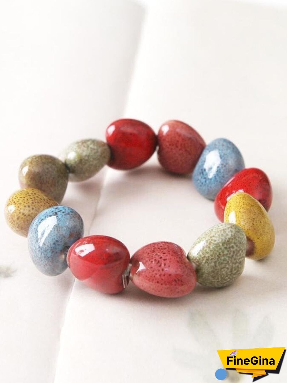 Women's Fashion Ceramic Bracelet Beaded Bracelet