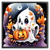 (Multi-Style) Halloween Ghost-11CT Stamped Cross Stitch 40*40cm/15.75*15.75in