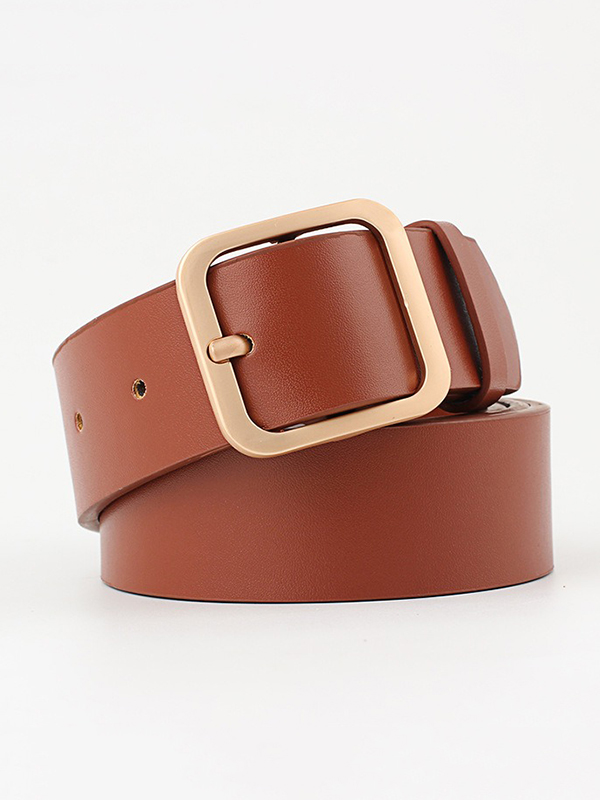 Urban PU Geometric Belt CAMEL-One_size