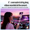 Variable focus magnetic selfie stick, mobile phone shooting aid, 3-in-1 stand