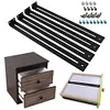 Drawer Repair Kit Furniture Repair Kit Mounting Brackets Bottom Support Tool Set