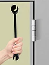 Hinge  Adjusting Wrench Door Hinge Repair Spanner Door Hinge Adjustment Tool