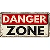 (Multi Style)Warning - Car License(6*12Inch)