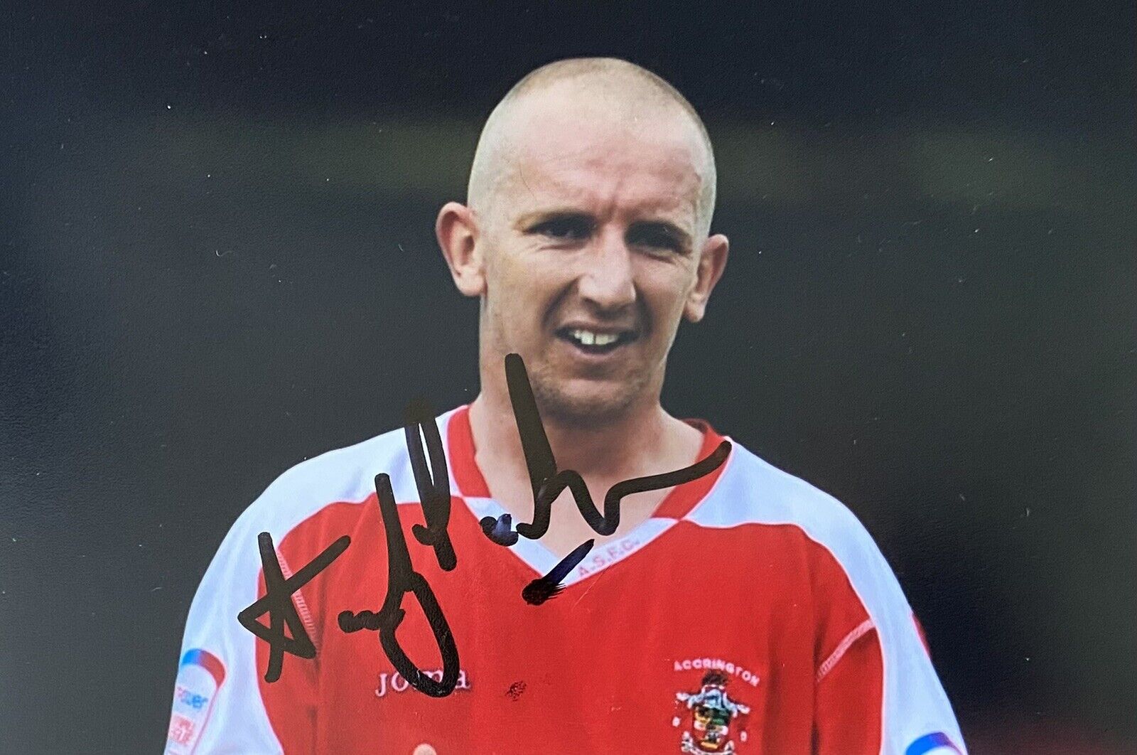Andy Parkinson Genuine Hand Signed Accrington Stanley 6X4 Photo Poster painting