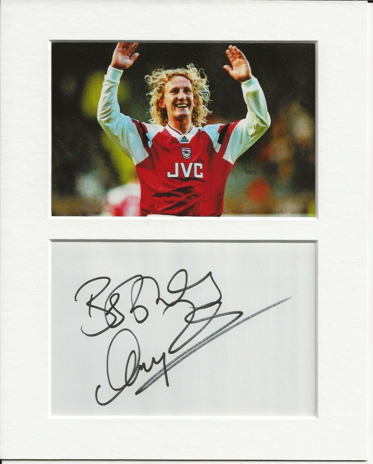 Ray Parlour arsenal signed genuine authentic autograph signature and Photo Poster painting AFTAL