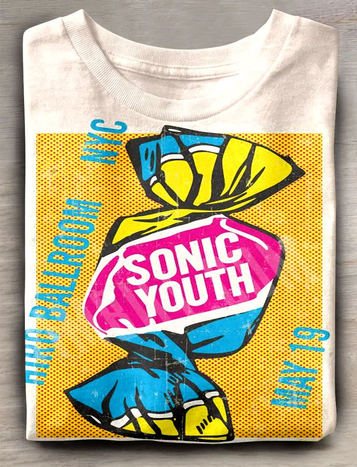 Teecade Teecade Sonic Youth Candy T-shirt