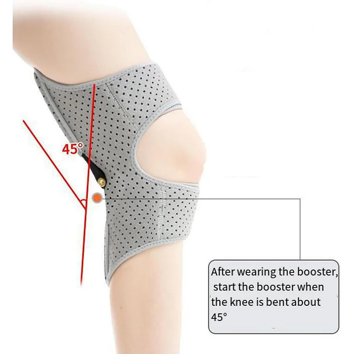 Knee Assistive Device, Knee Booster, Knee Booster Brace Joint Support Spring Stabilizer, for Climbing and Squatting
