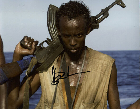 Barked Abdi signed autograph Photo Poster painting 8x10 inch COA in-person Captain Phillips A