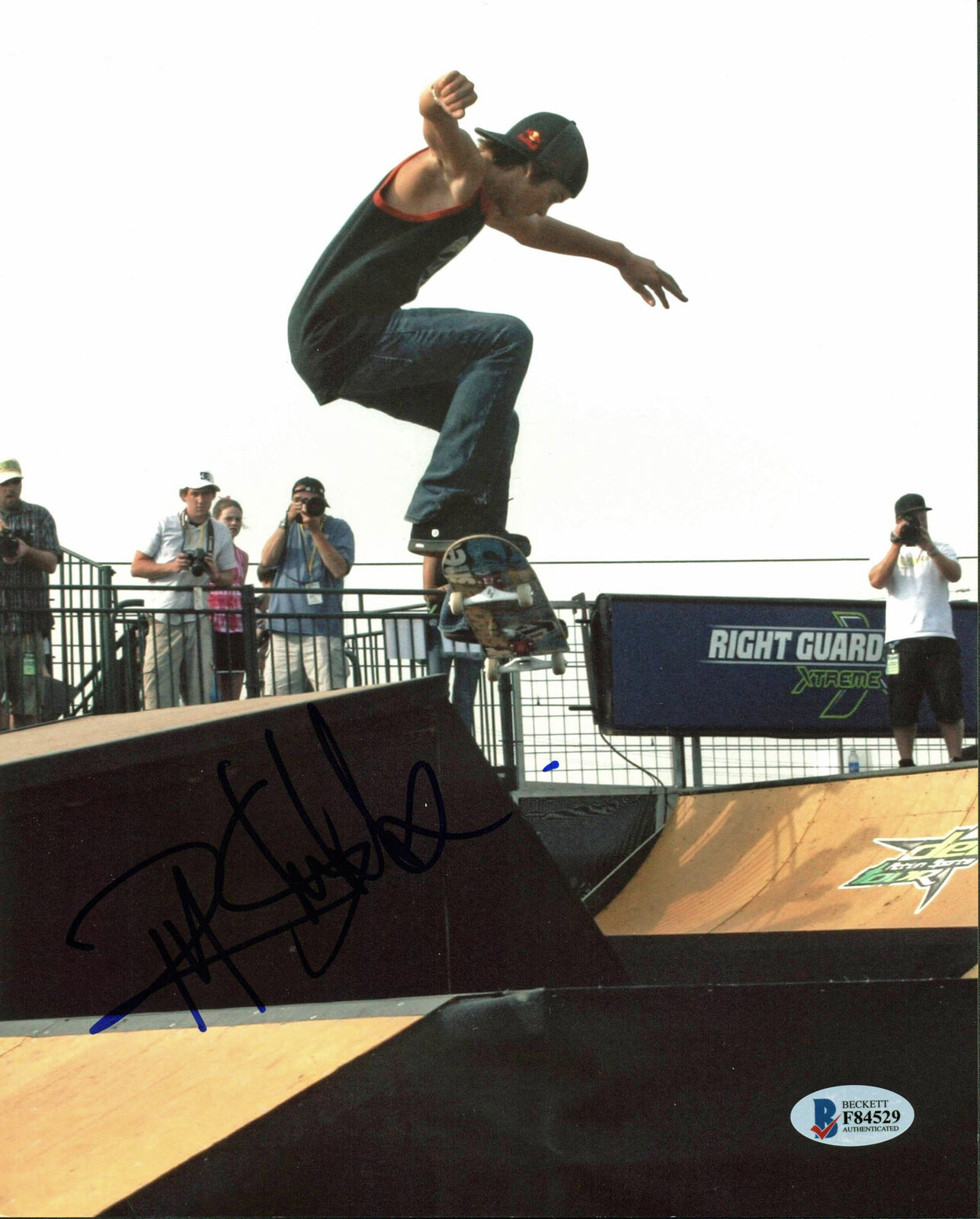 Ryan Sheckler X-Games Skatboarder Authentic Signed 8x10 Photo Poster painting BAS #F84529