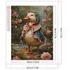 Peter Rabbit Duck-Full Square Diamond Painting 30*40CM
