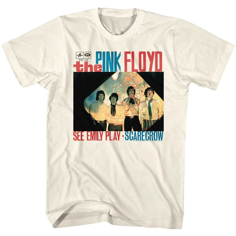 PINK FLOYD Eye-Catching T-Shirt, Scarecrow