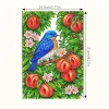Bird 5D DIY Diamond Art Painting Notebook Kit 50 Pages A5 Rhinestone Art Painting Notebook Kit for Adults Beginners Holiday Birthday Gift