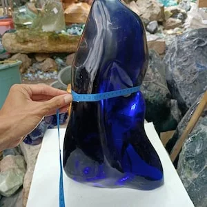 pornhint Pornhint 16.9kg(871) Deep Blue Seas semi natural relief, dimensions (47x60)cm of andara Crystal Monatomic full polished surface