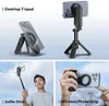 3 in 1 Selfie Stick Handle 360&deg; Rotation Retractable Holder for iPhone Android Phone