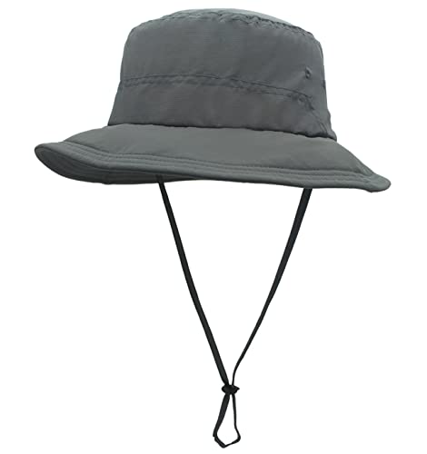 Home Prefer Womens Nylon Bucket Sun Hat Water Resistant Summer Beach Hat UPF 50+