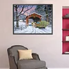 Diamond Painting -DIY Full Square Drill Snow Carriage