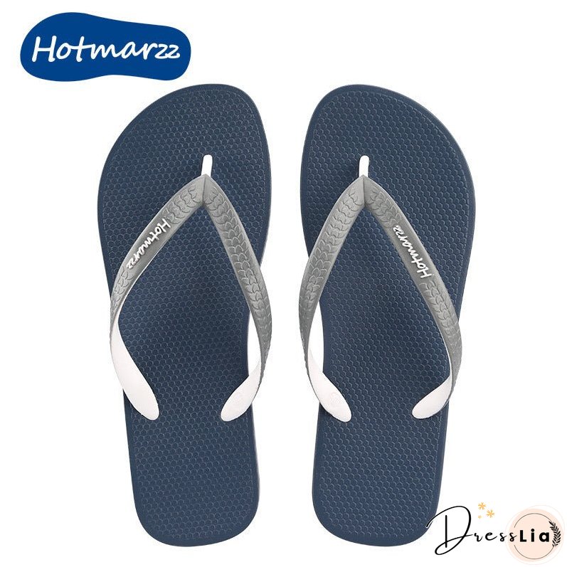 Slouchy Elegant Men's Color Summer Couple Flip Flops