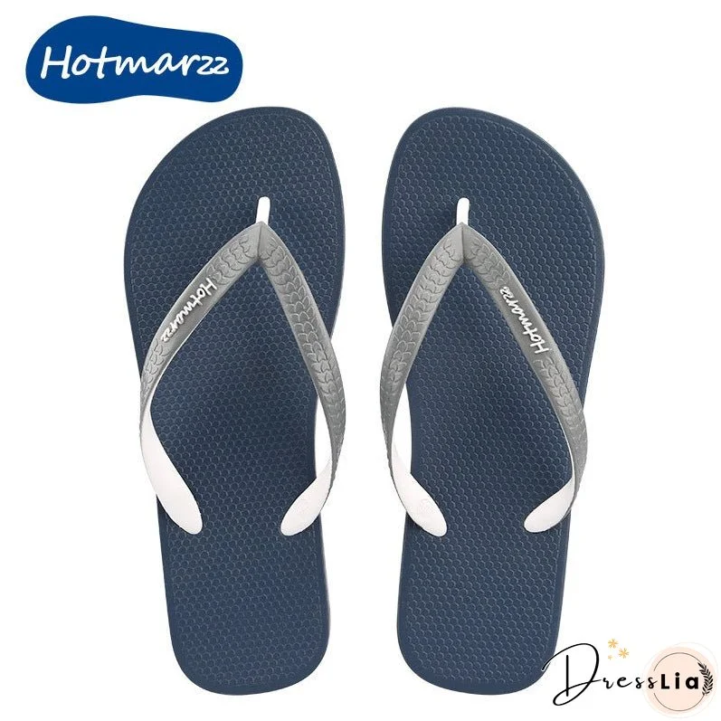 Slouchy Elegant Men's Color Summer Couple Flip Flops