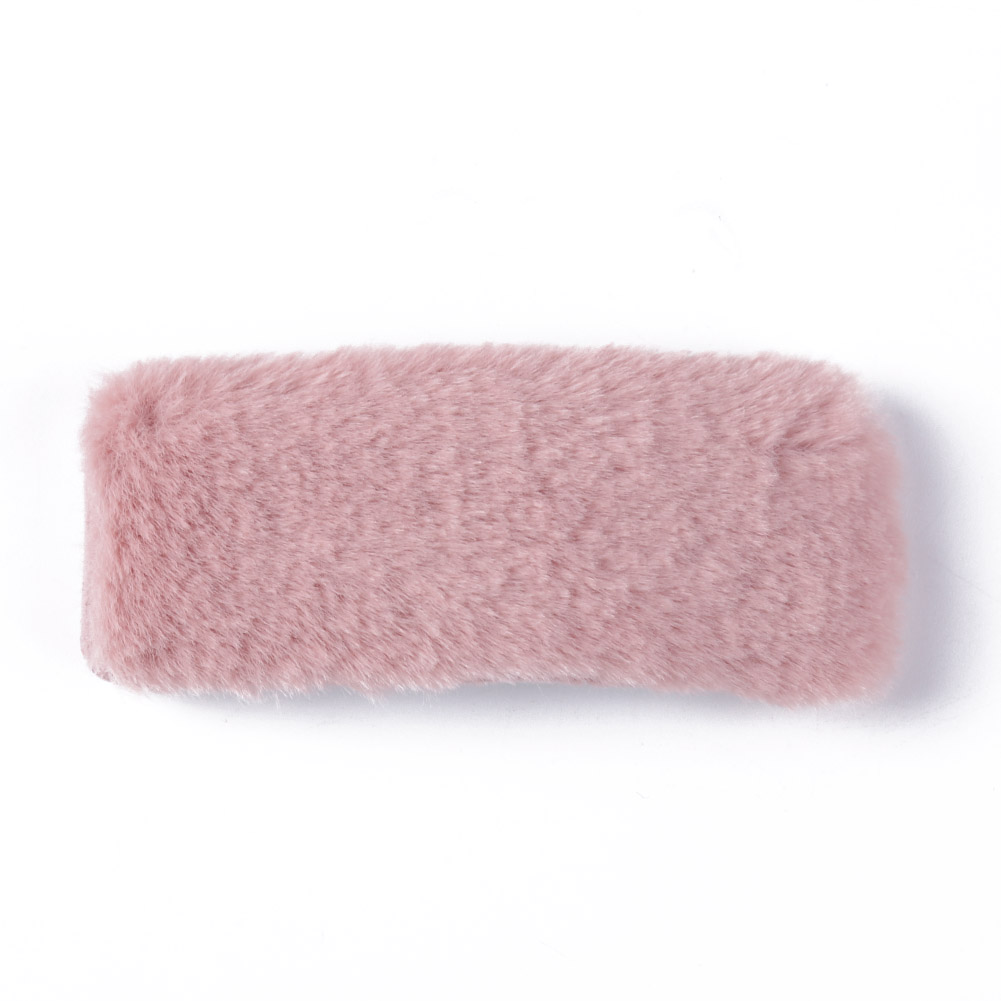 

Korean Plush Bb Hair Clips Barrettes Women Girl Candy Color Hairpin Jewelry, Light pink, 501 Original