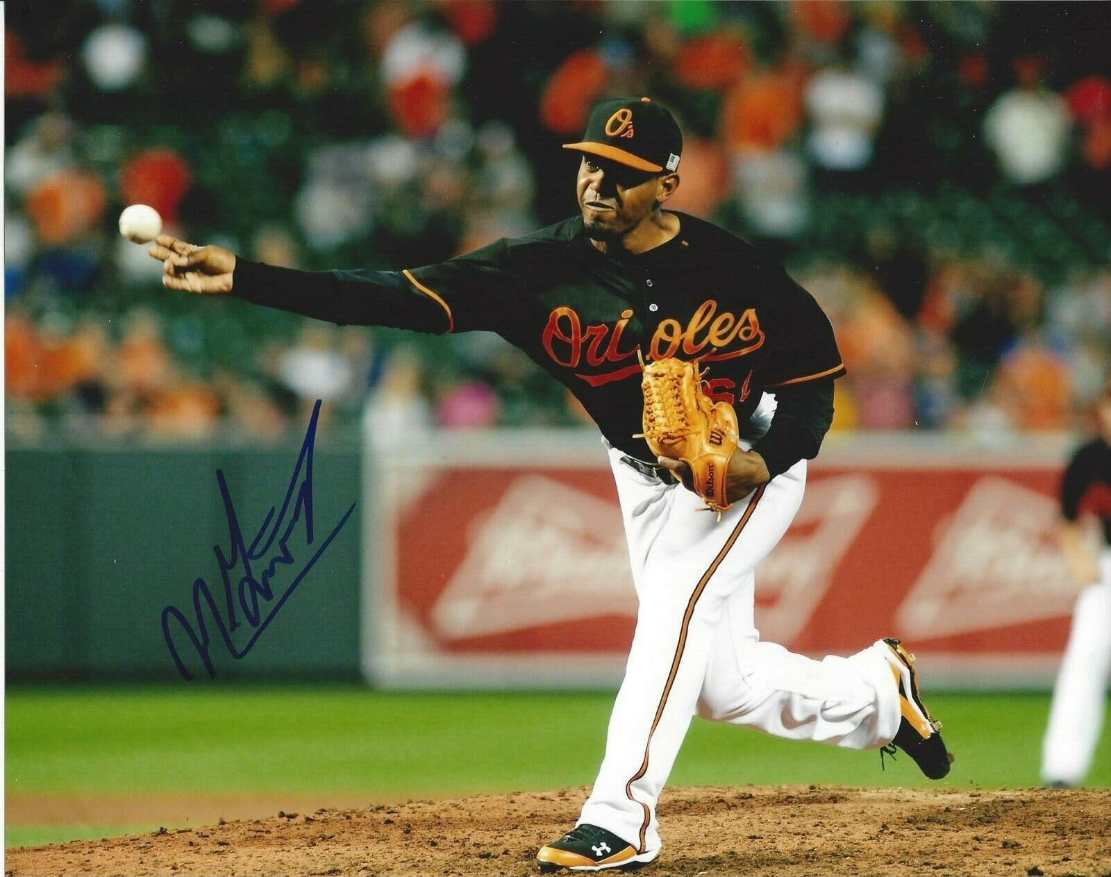 Mychal Givens Autographed 8x10 Baltimore Orioles#S689