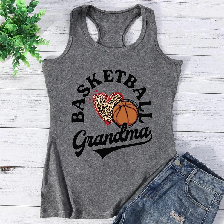 Basketball Grandma Vest Top-Annaletters
