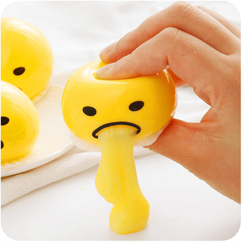 Puking Ball & Puking Egg Yolk Stress Ball