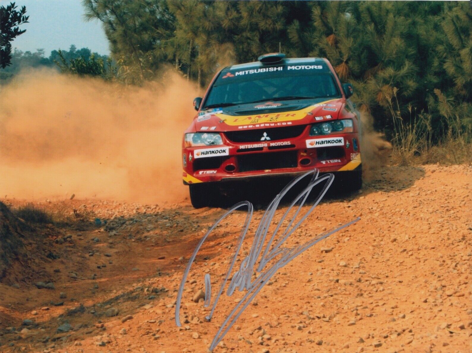 David Higgins Hand Signed 8x6 Photo Poster painting - Rally Autograph.