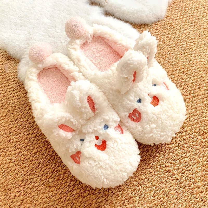 Letclo™ Winter Indoor Warm Couple Plush Slippers letclo Letclo
