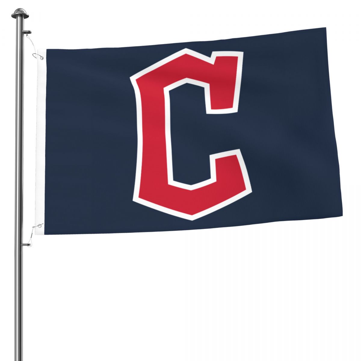 Cleveland Guardians Cap Logo 2x3 FT UV Resistant Flag