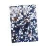 Autumn Winter Stars Blue Shawl Scarf
