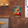 Cowgirl - Vintage Metal Signs - 20*30cm - Western