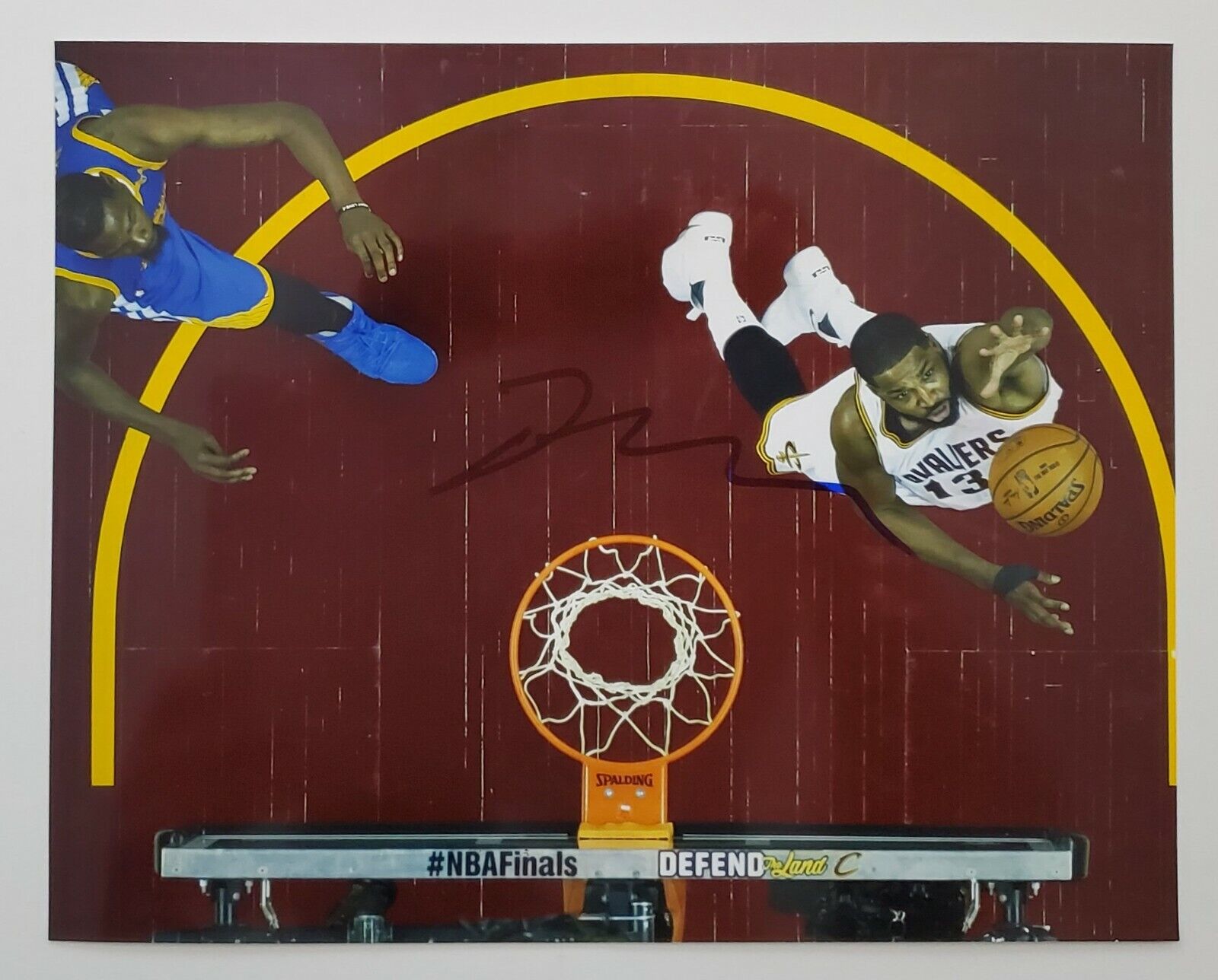 Tristan Thompson Signed Cleveland Cavaliers 8x10 Photo Poster painting Celtics NBA Autograph RAD