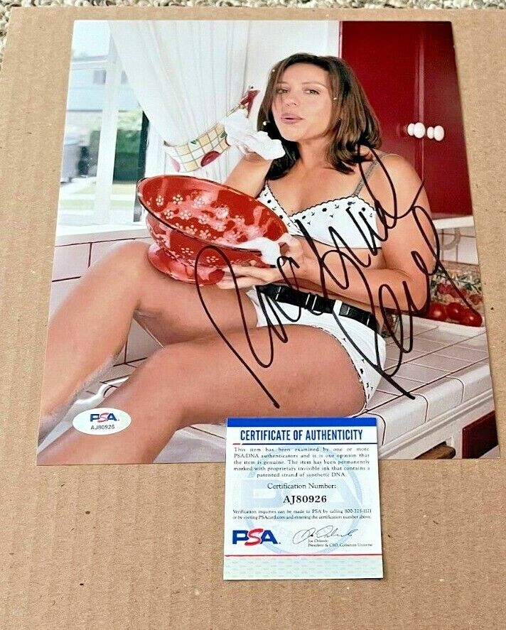 RACHAEL RAY SIGNED SEXY COOKING 8X10 Photo Poster painting PSA/DNA CERTIFIED FOOD NETWORK #2