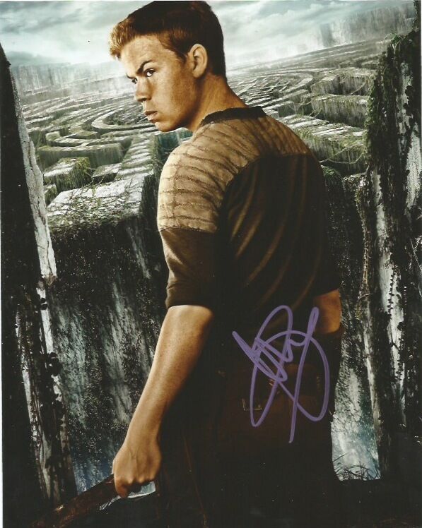 Will Poulter Maze Runner Signed Autographed 8x10 Photo Poster painting COA