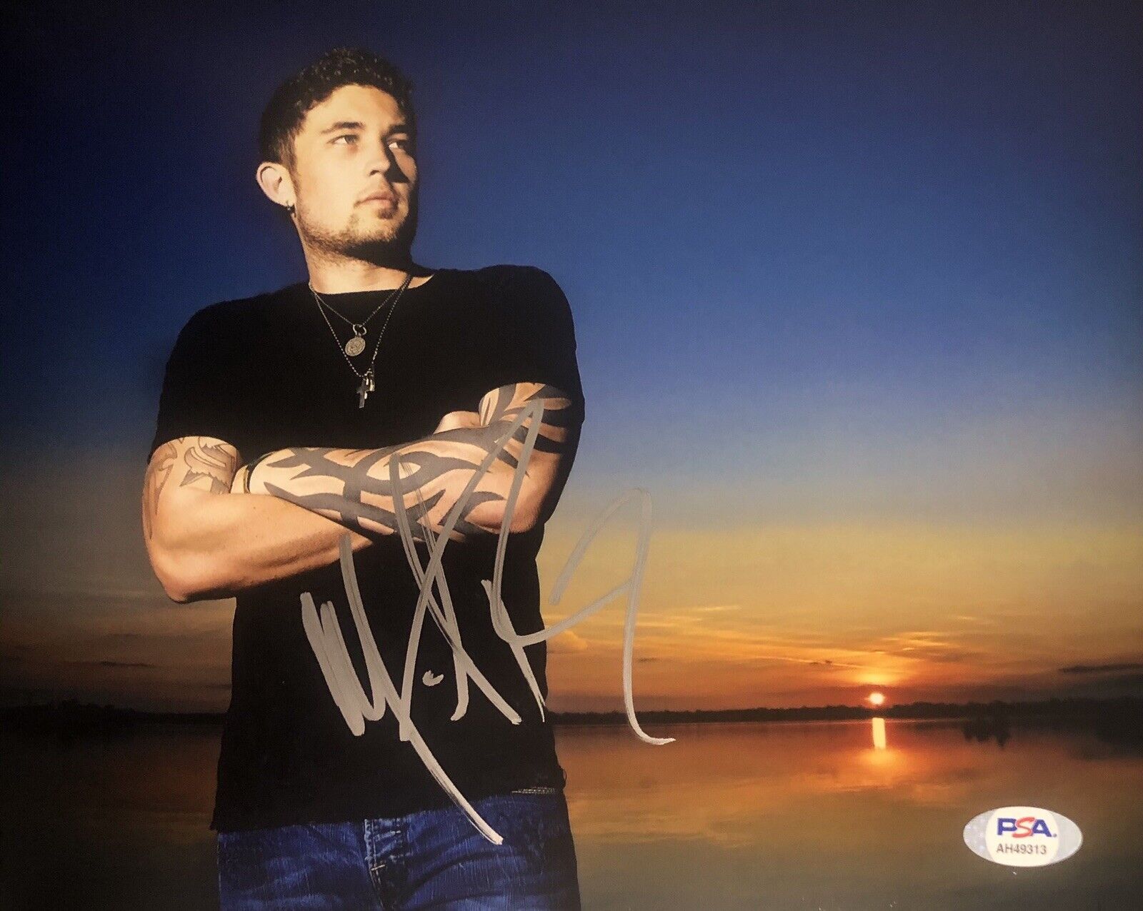 Michael Ray Signed Auto 8x10 Photo Poster painting Kiss You In The Morning Country Psa/Dna