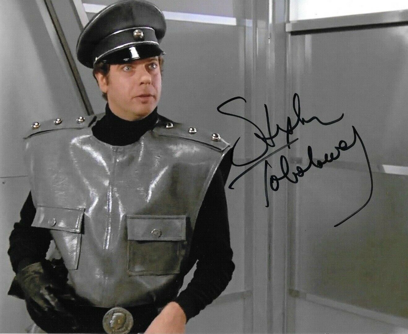 * STEPHEN TOBOLOWSKY * signed 8x10 Photo Poster painting * SPACEBALLS * COA * 1