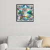 (Multi-Style)Animal-Partial Special Shaped Diamond Painting 40*40CM