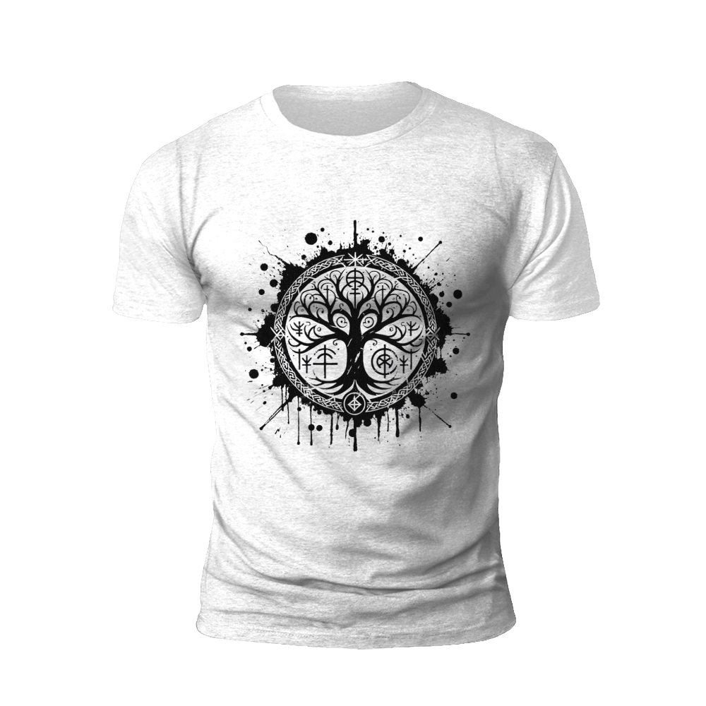 Ancient Roots: Celtic Tree of Life T-Shirt