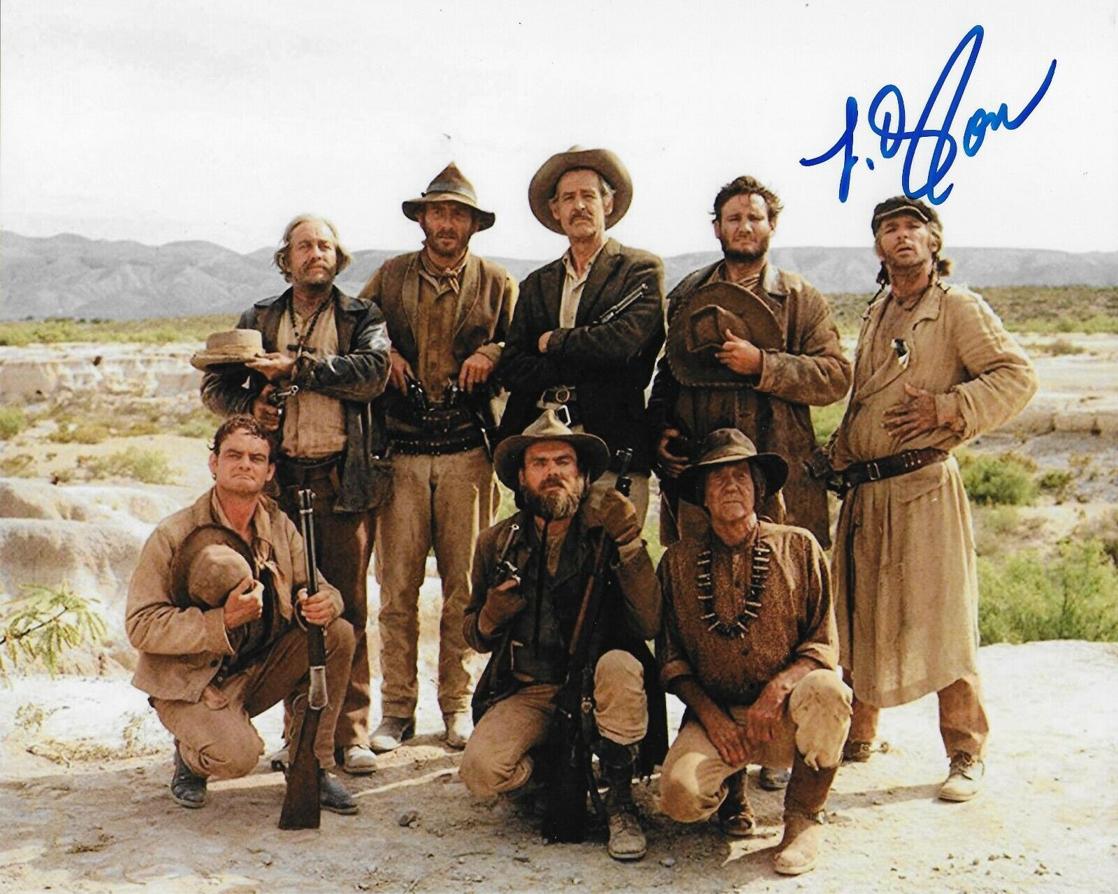 L.Q. Jones The Wild Bunch Original Autographed 8X10 Photo Poster painting #3