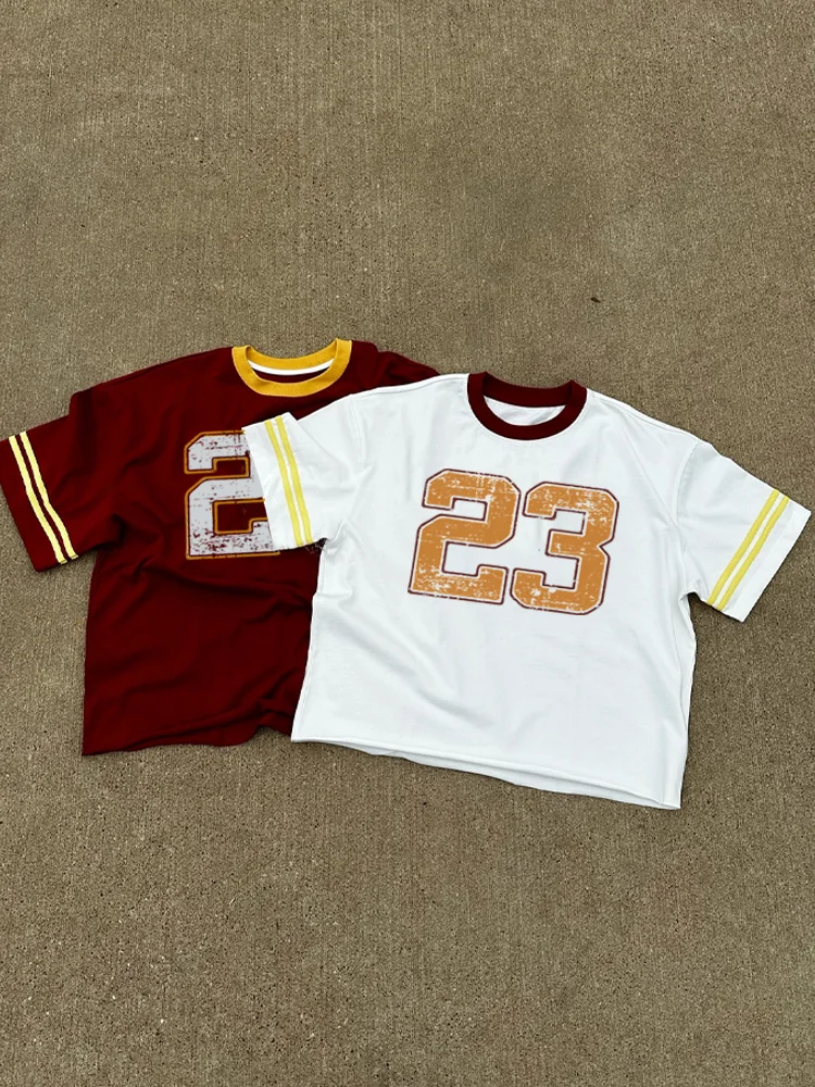 23rd Vintage Jersey Round Neck T-shirt