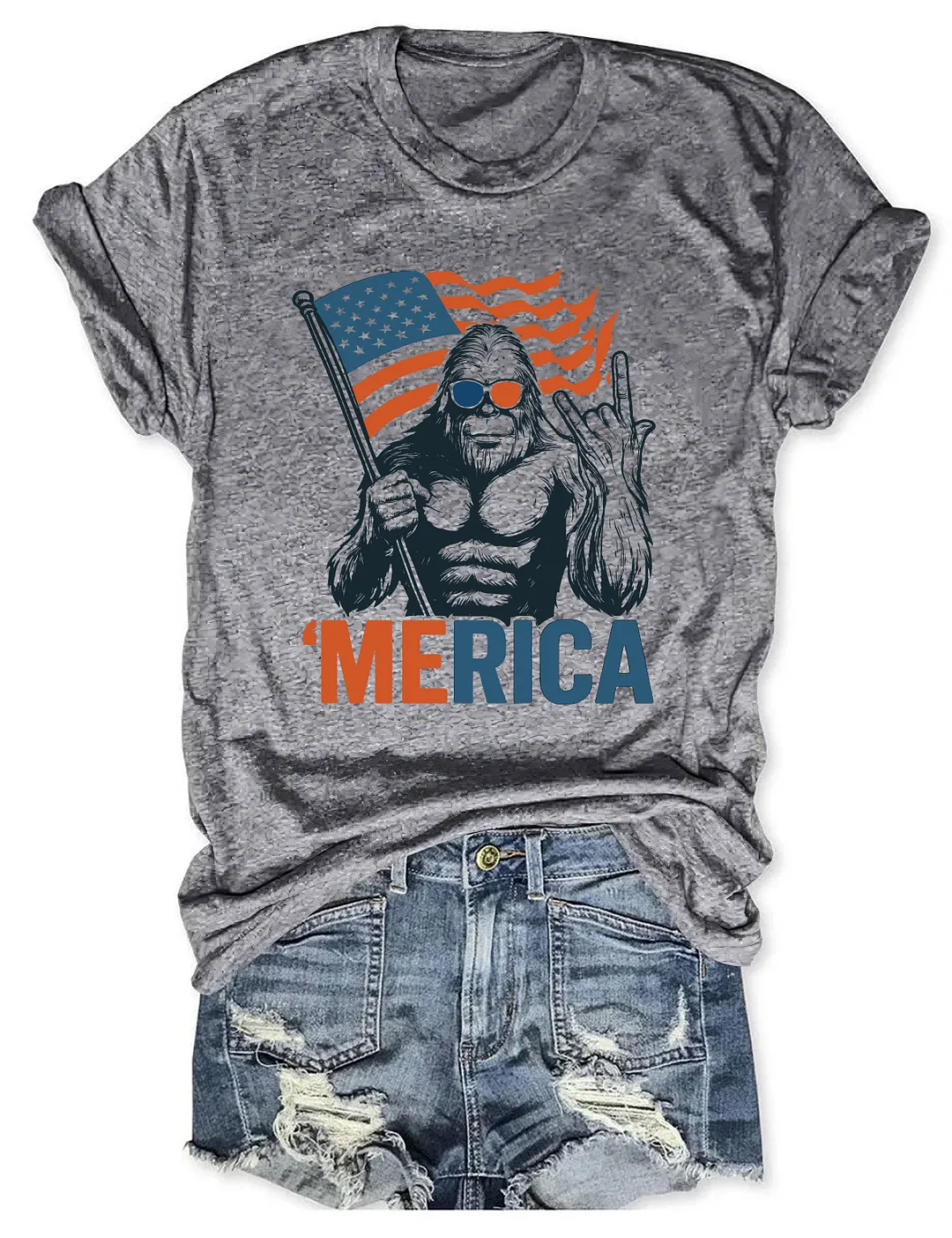 Bigfoot Merica T-shirt