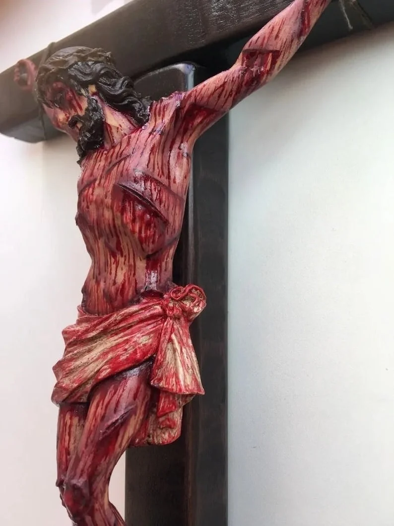 🔥LAST DAY 50% OFF✝️Handmade - Realistic Crucifix Christ