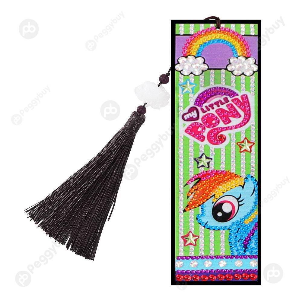 

Cartoon-DIY Creative Diamond Tassel Bookmark, 501 Original