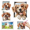 DIY Puppy Diamond Painting Stickers for Boy Girls Gift