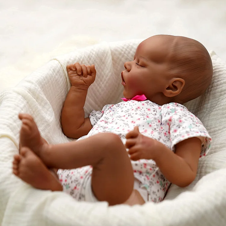 african american baby sleeping