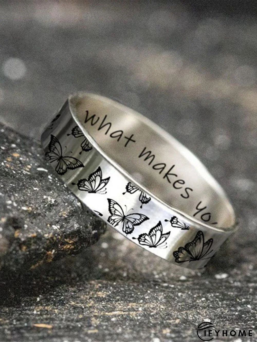 Do What Makes Your Soul Shine Engraved Ring | IFYHOME