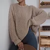 Autumn Women's Top Pullover Sweater Knitted Shirt