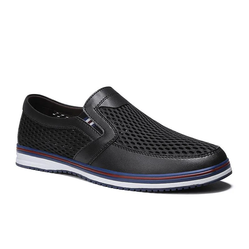 Aonga - Men's Casual Round Toe Slip On Shoes